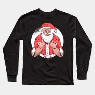 Funny Santa Long Sleeve T-Shirt